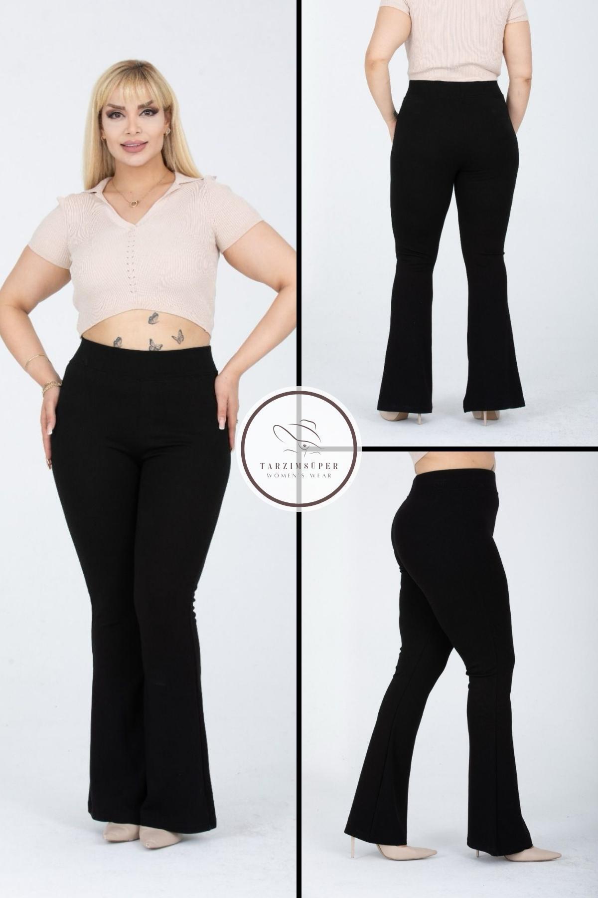 بنطال tarzımsüper لون أسود