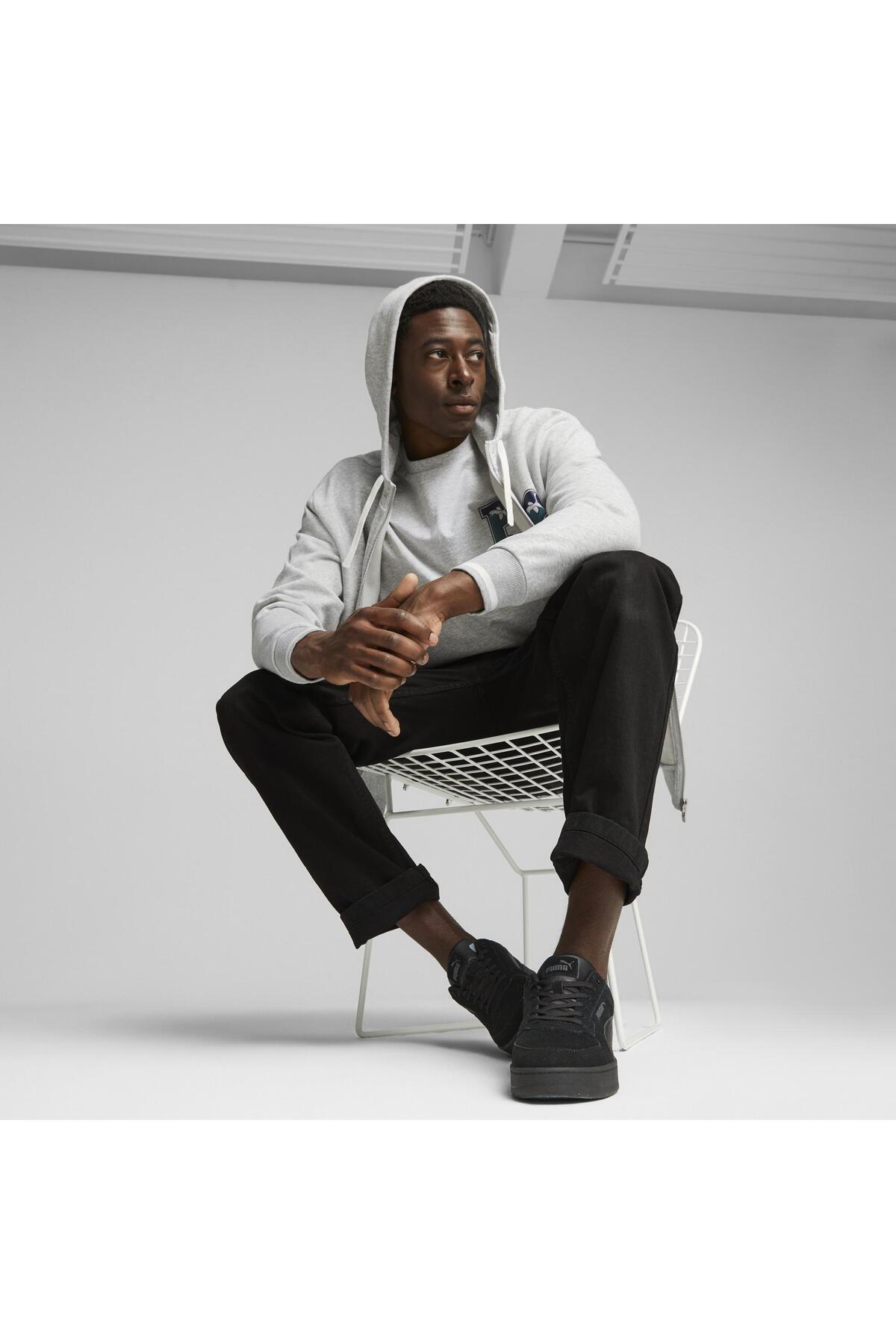 هودي Puma لون رمادي