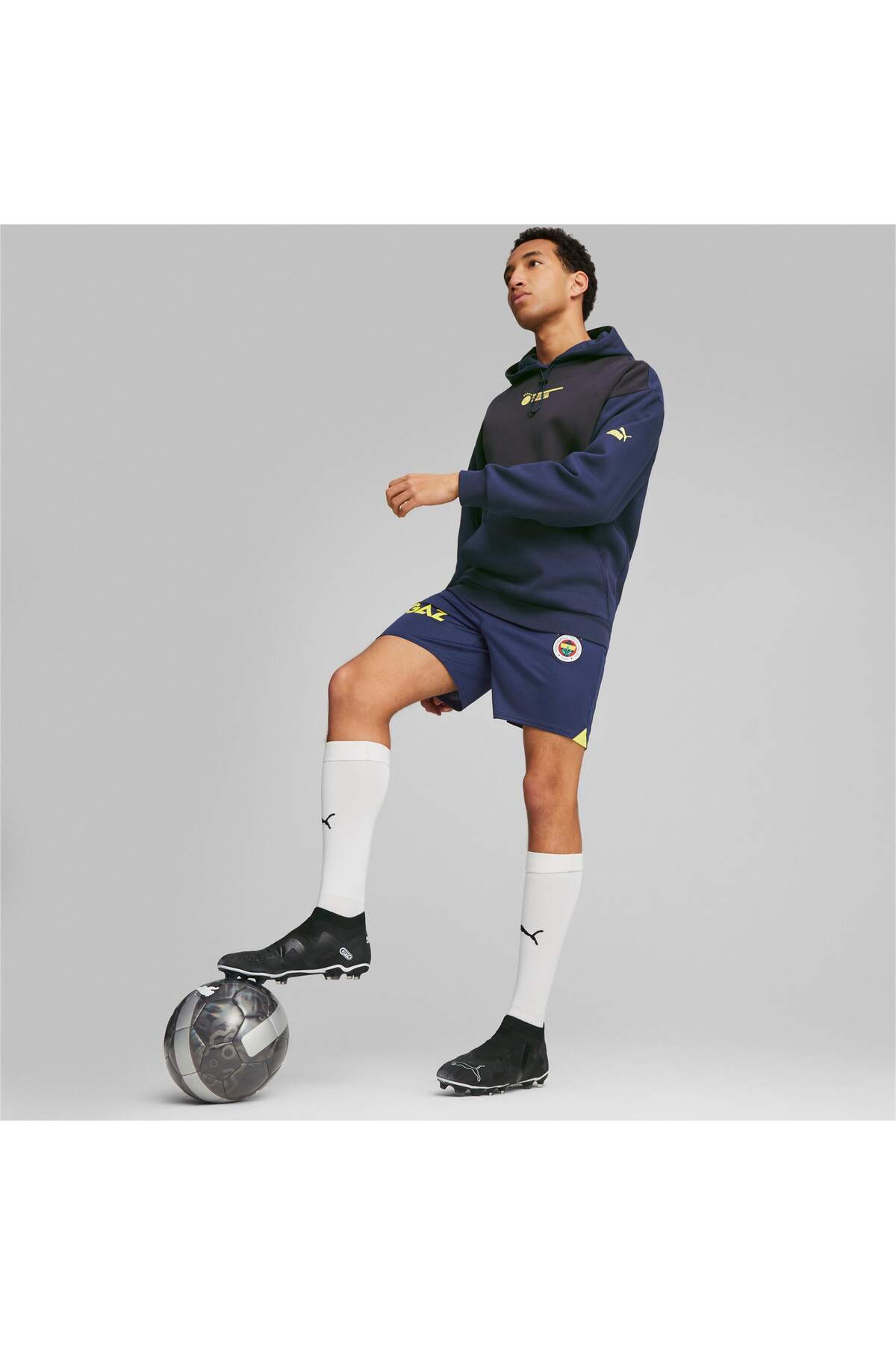هودي Puma لون أزرق غامق