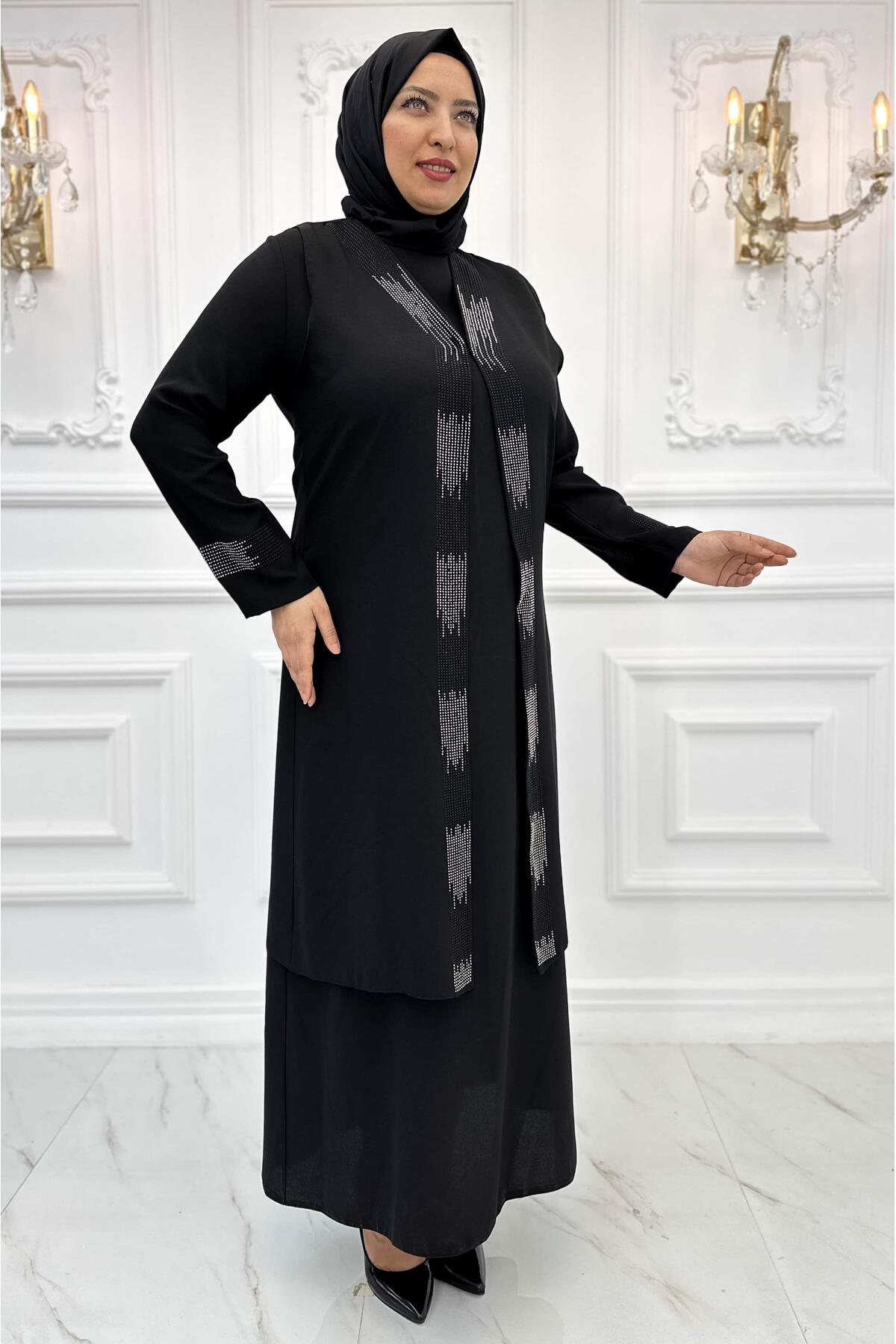 فستان Amine Hüma لون أسود