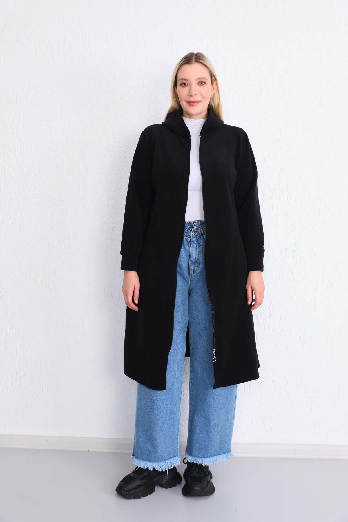 جاكيت خفيف Kardelen Butik Ümraniye لون أسود