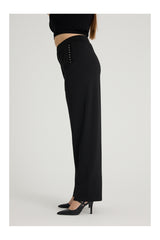 بنطال مقاس كبير Gül Moda لون أسود