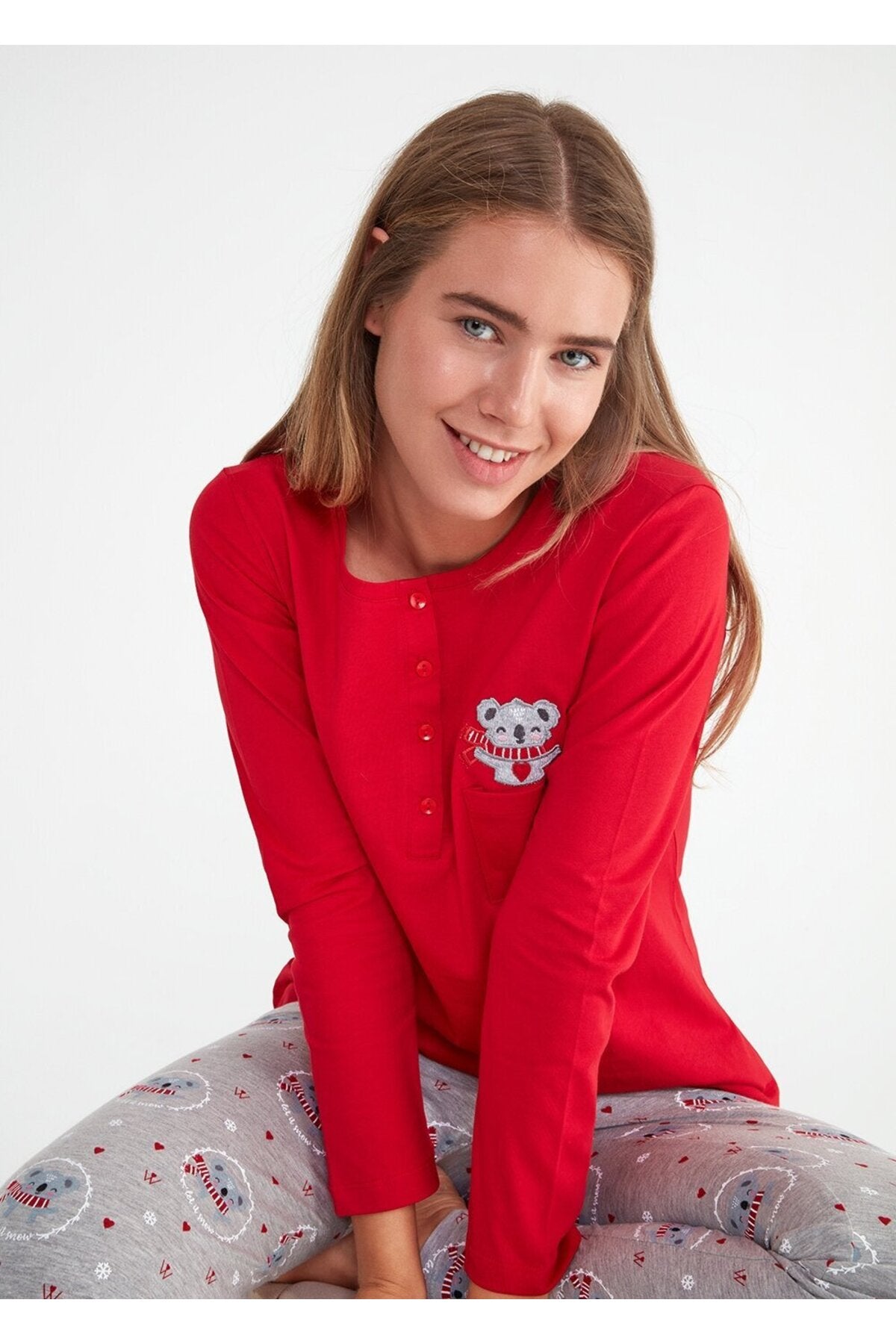 طقم بيجاما Suwen لون أسود