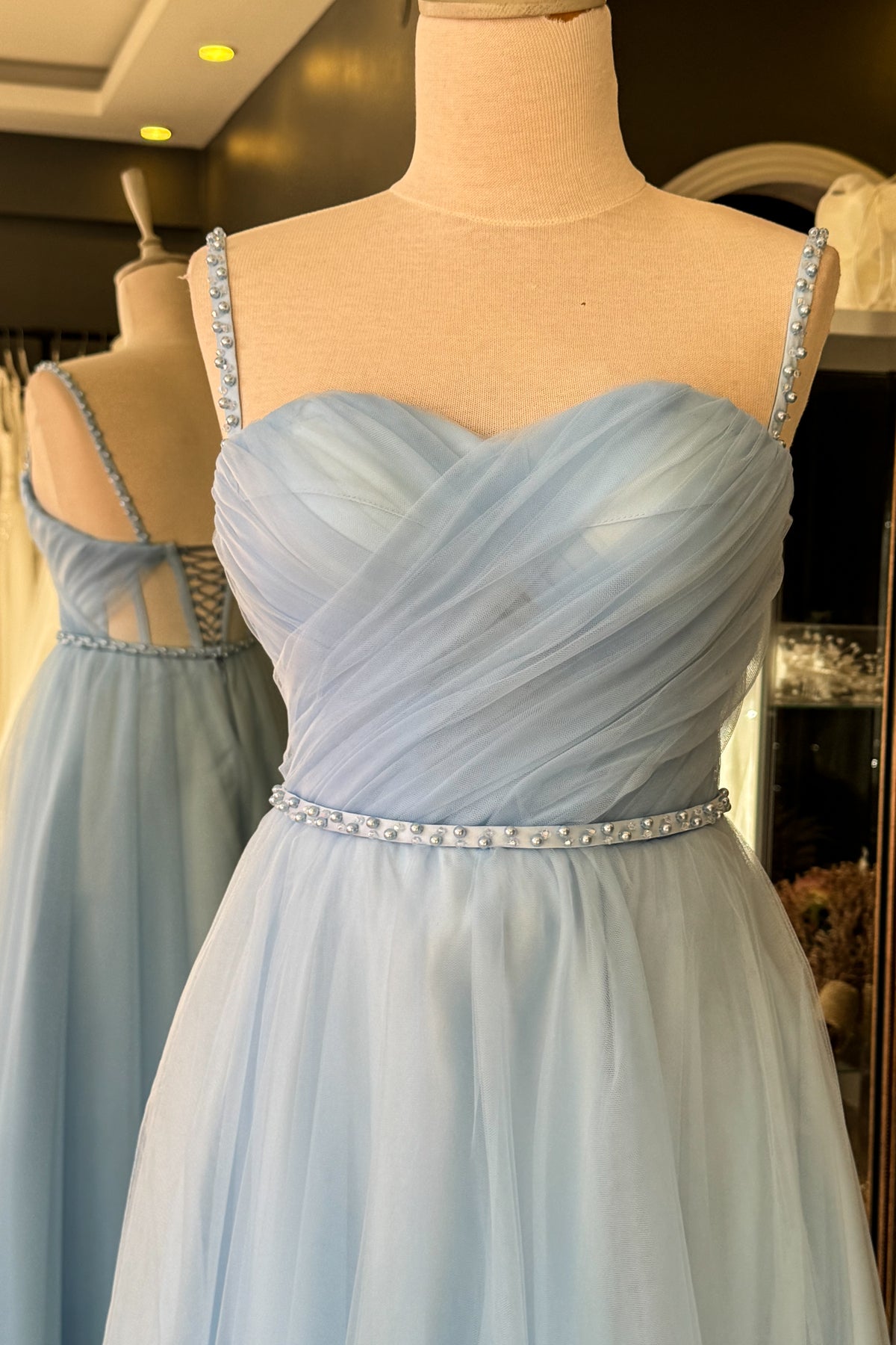 فستان سهرة Lenta Moda لون أزرق