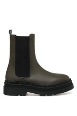 حذاء طويل Nine West لون كاكي