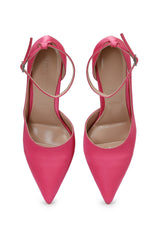 حذاء كلاسيكي بكعب Nine West لون زهري