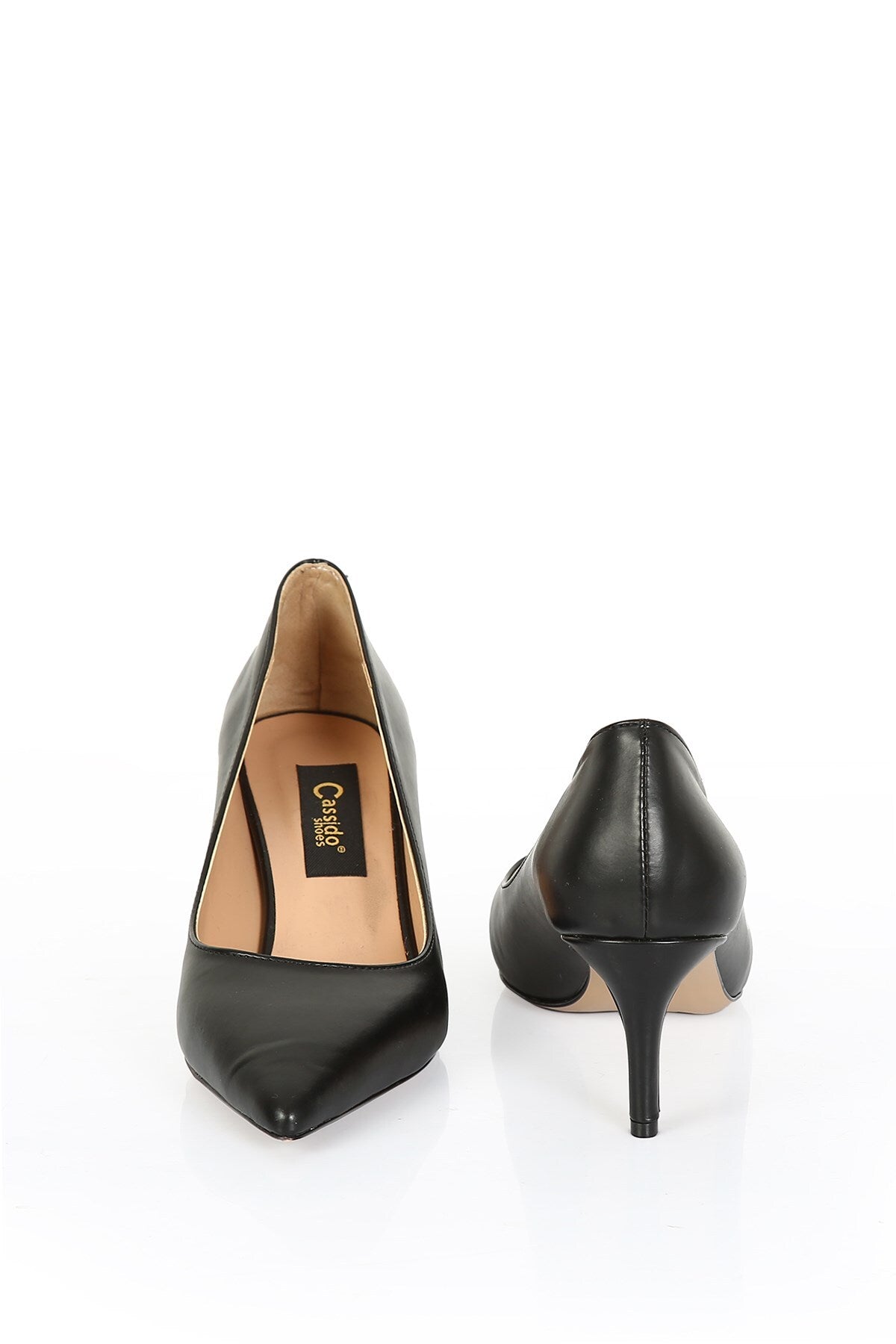 حذاء كلاسيكي بكعب CassidoShoes لون أسود