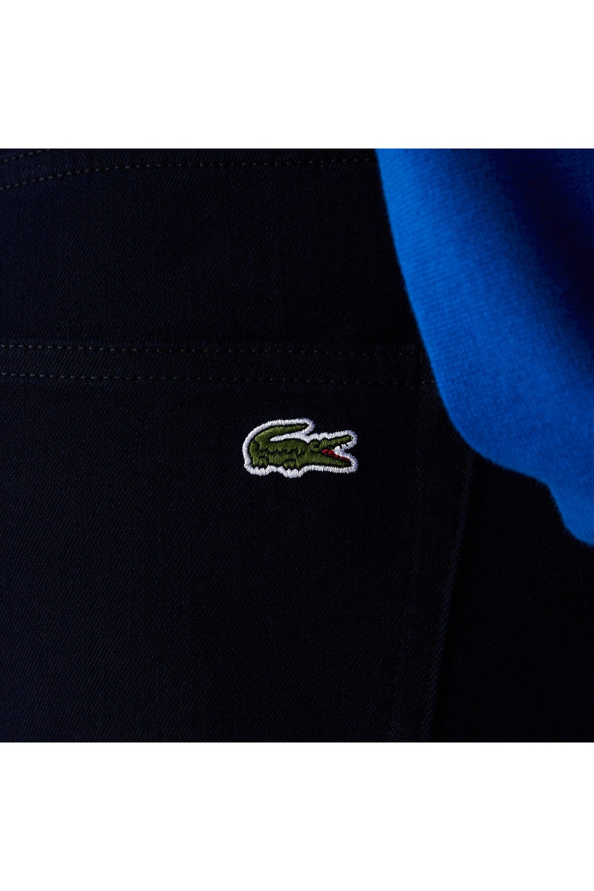 بنطال Lacoste لون أزرق غامق