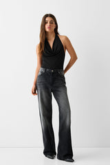 جسم Bershka لون أسود