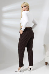 بنطال Mooi XXL لون بني