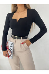 بلوزة Fav Style لون أسود