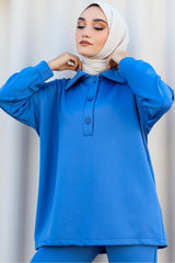 طقم benguen لون أزرق