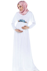 فستان MODA LABİO لون أبيض