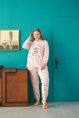 طقم بيجاما Siyah İnci لون أبيض