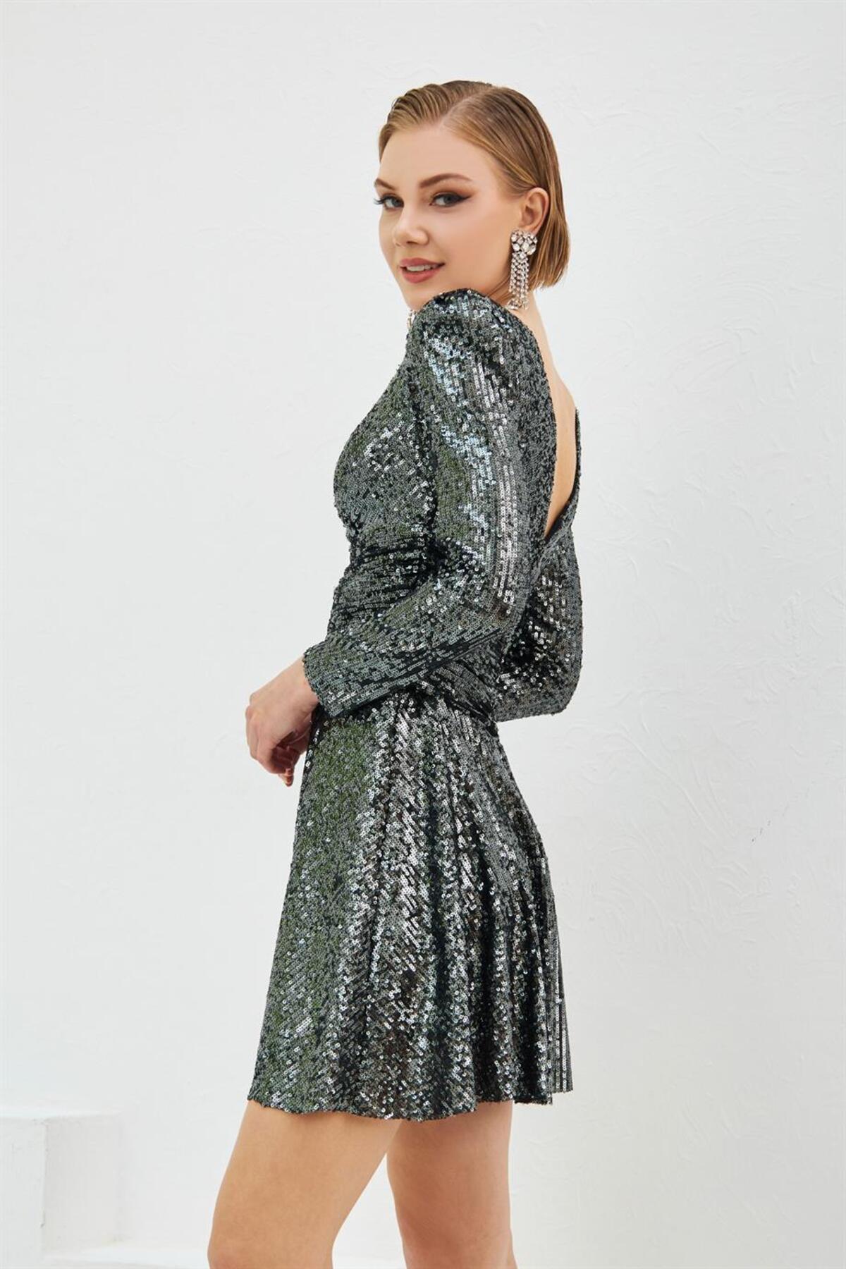فستان سهرة CARMEN لون أسود