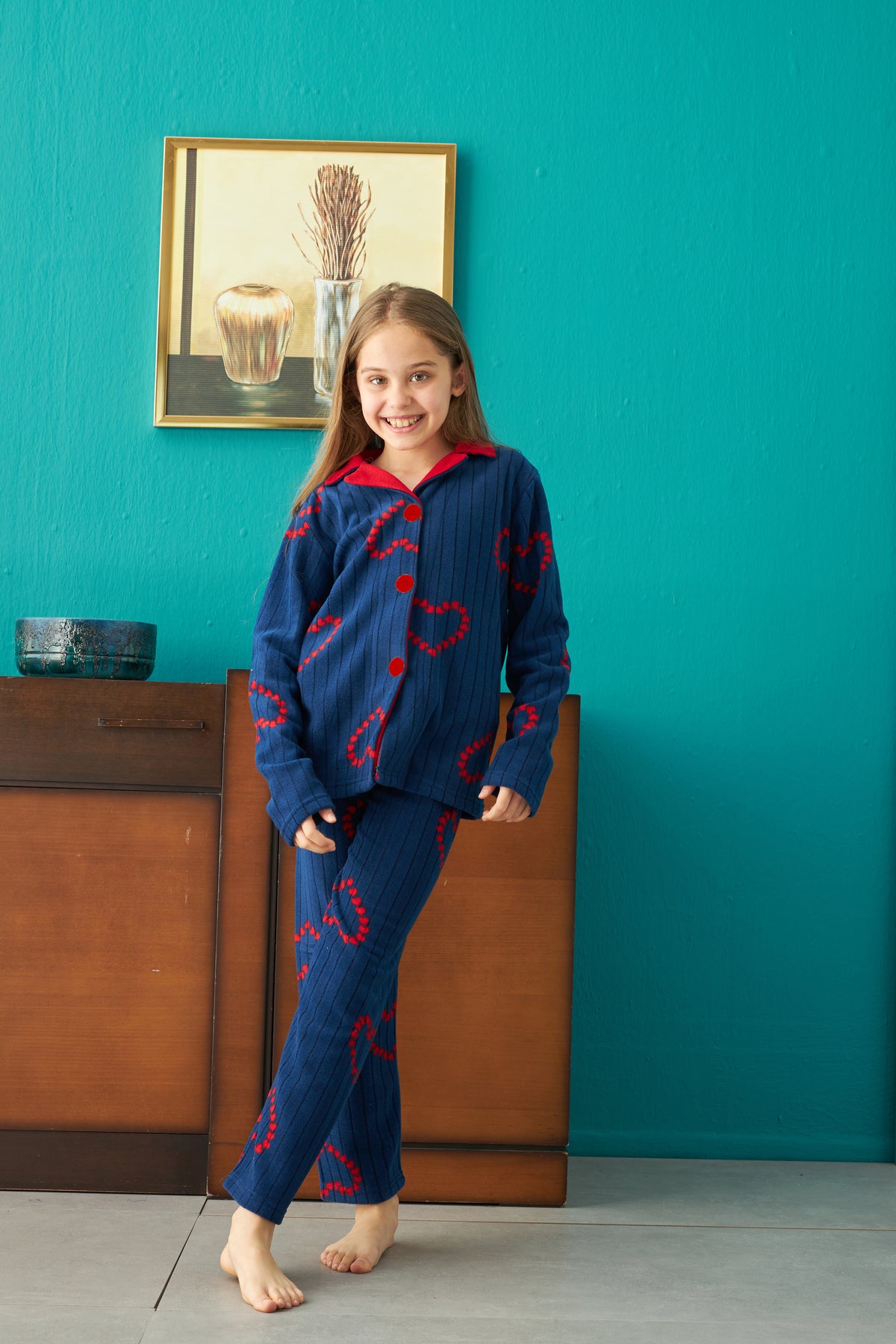 طقم بيجاما Siyah İnci لون أبيض