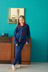 طقم بيجاما Siyah İnci لون أبيض