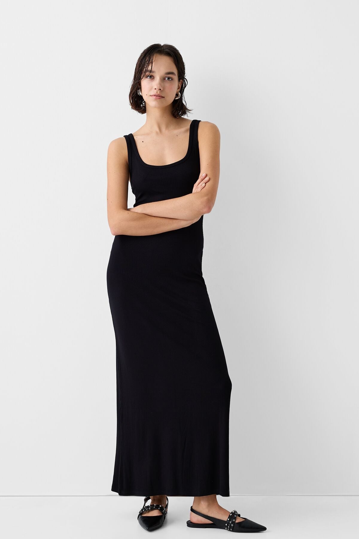 فستان Bershka لون أسود