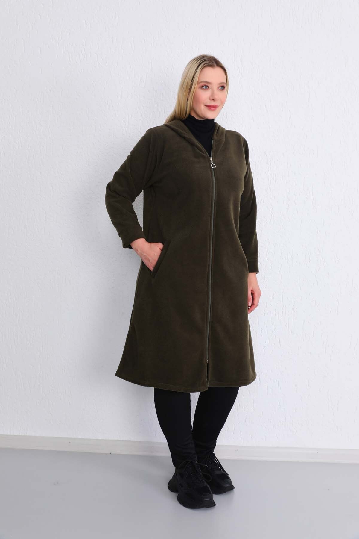 جاكيت خفيف Kardelen Butik Ümraniye لون كاكي