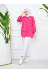 قميص ahsen fashion لون زهري