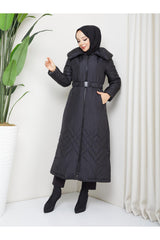 معطف Doque لون أسود