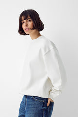 هودي Bershka لون أحمر