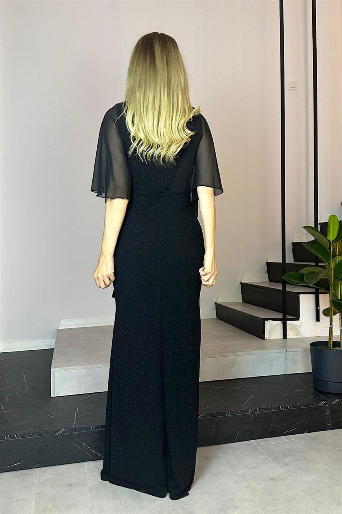 فستان سهرة gesmoda لون أسود