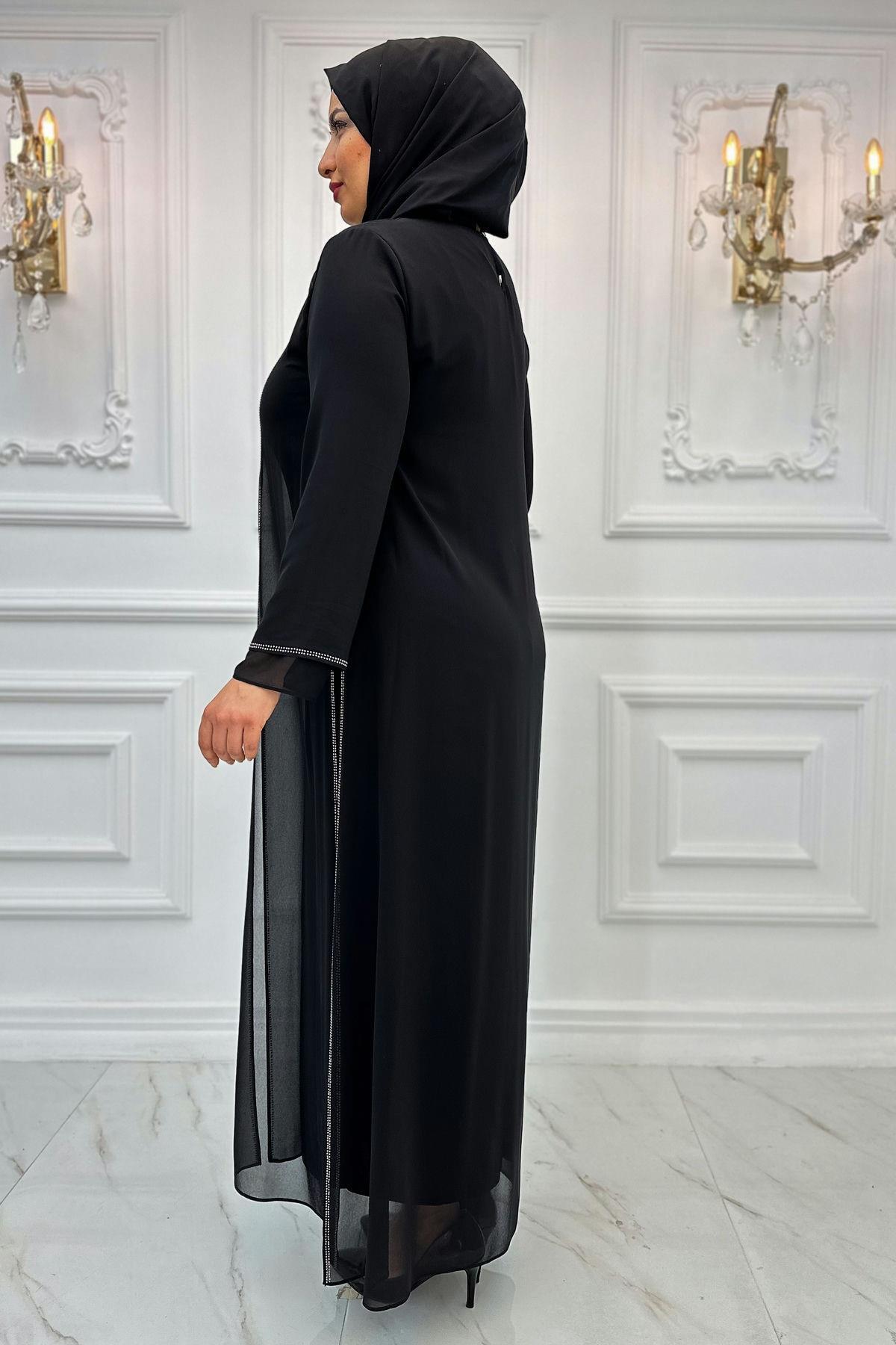 فستان Amine Hüma لون أسود