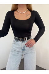 بلوزة Fav Style لون أسود