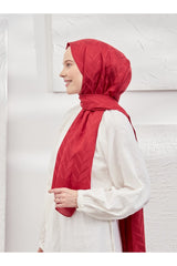 شال ARMANDA لون أحمر