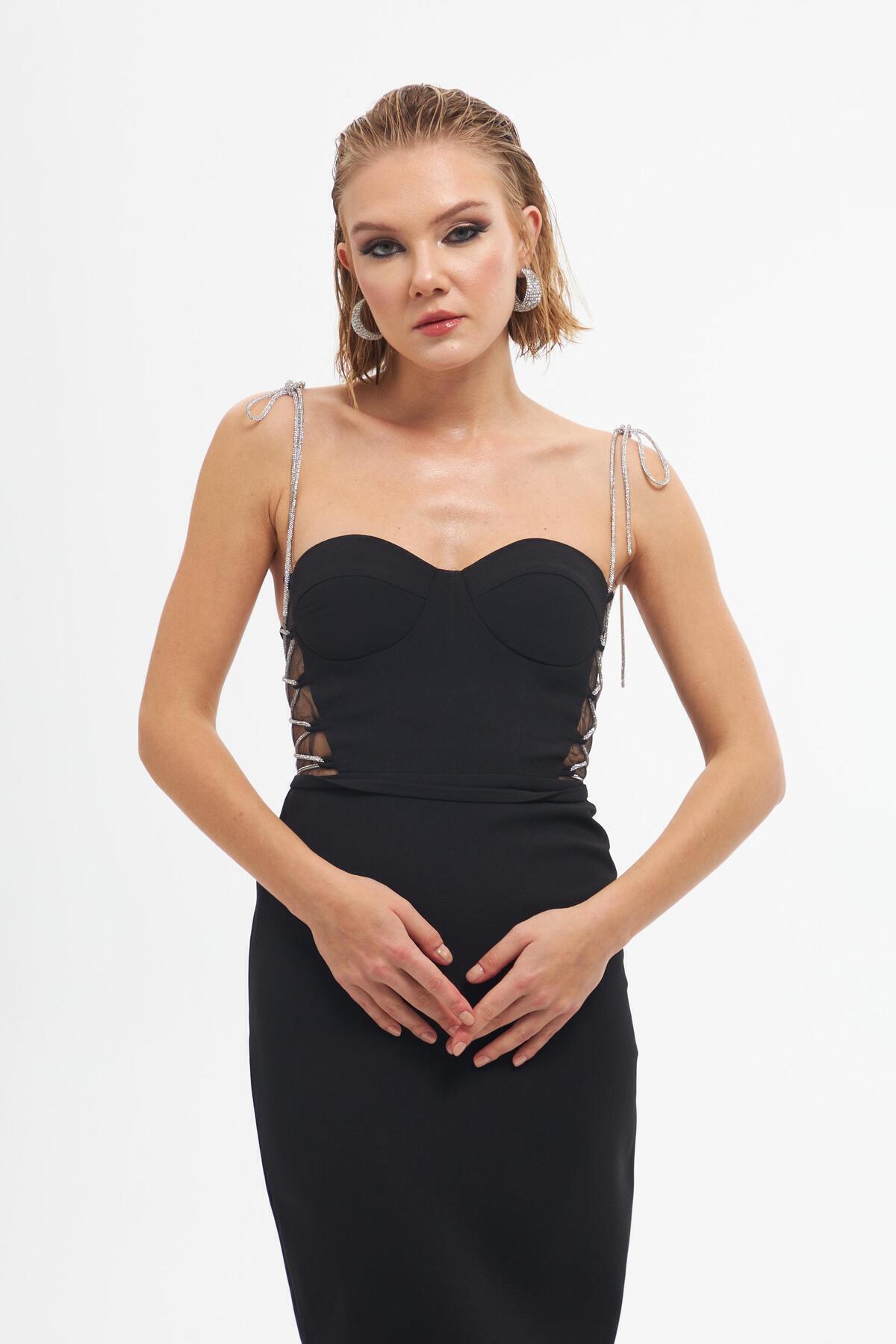 فستان سهرة CARMEN لون أسود