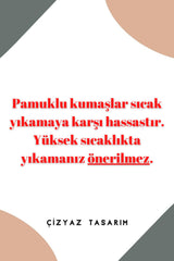 بنطال ÇizYaz Tasarım لون أسود