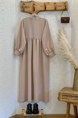 فستان ceylan otantik لون بيج