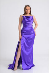 فستان سهرة SpringStore لون بنفسجي