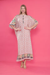فستان mervemoda لون زهري