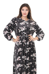 فستان mervemoda لون أسود
