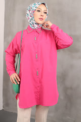 تونيك İmajButik لون زهري