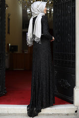 فستان سهرة Amine Hüma لون أسود
