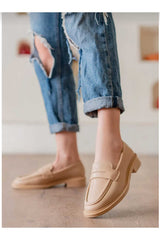 باليرينا CİMİLİSHOES لون بيج فاتح
