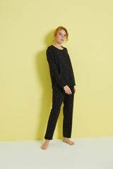 طقم بيجاما Siyah İnci لون أسود