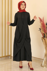 فستان Fashion Showcase لون أسود