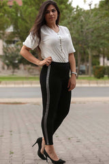 بنطال KaSheHa لون أسود