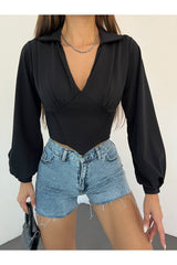 بلوزة Fav Style لون أسود