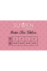 طقم بيجاما Suwen لون أزرق غامق