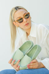 باليرينا ELİT SHOES لون أخضر