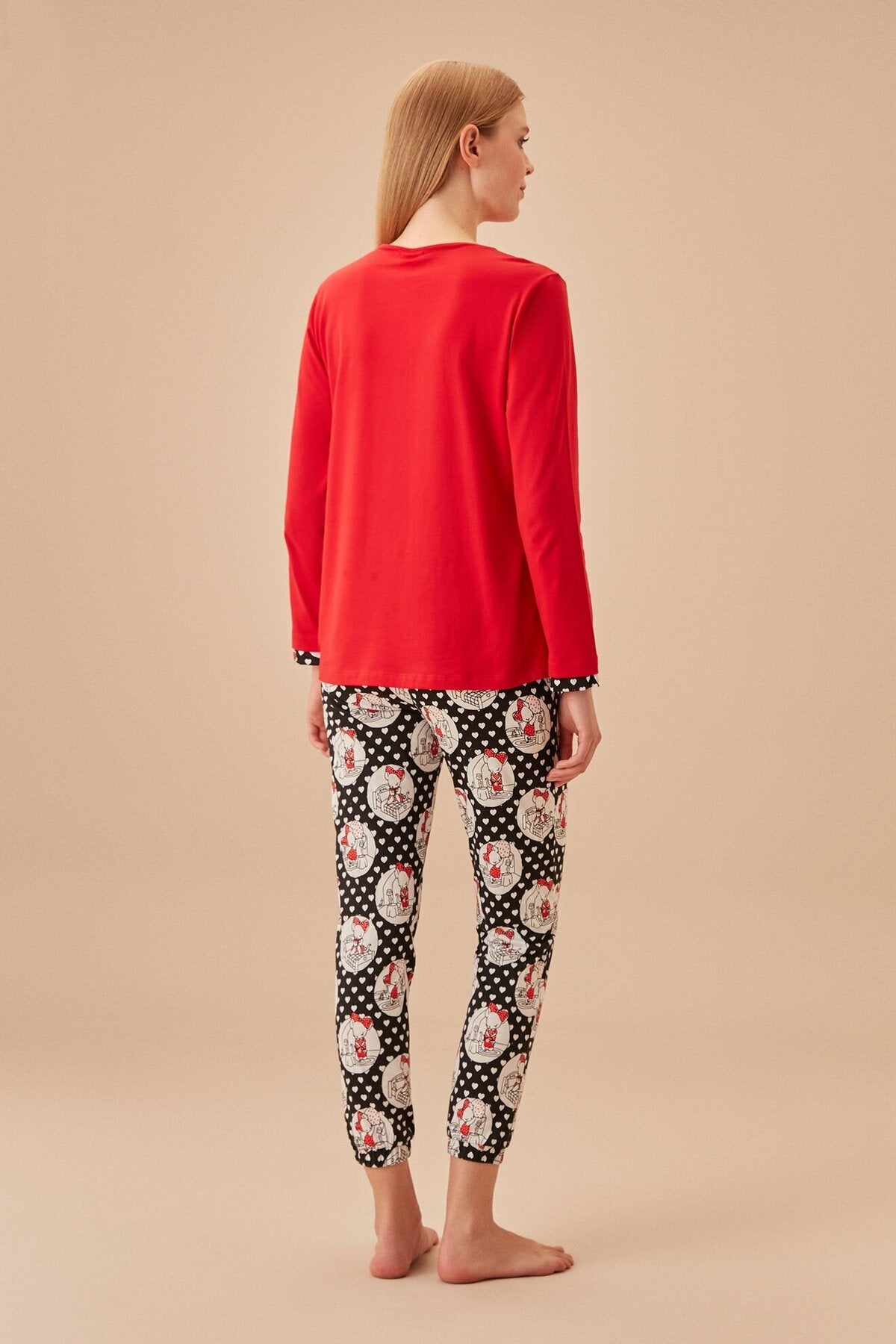 طقم بيجاما Suwen لون أسود