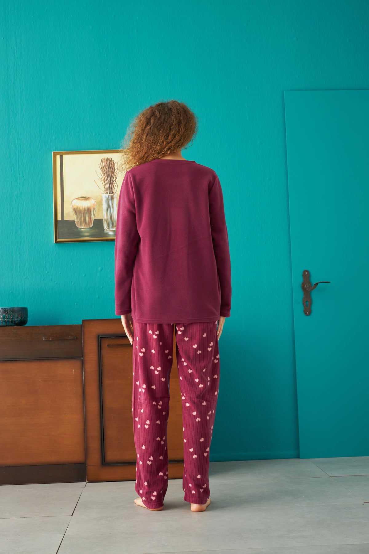 طقم بيجاما Siyah İnci لون أبيض