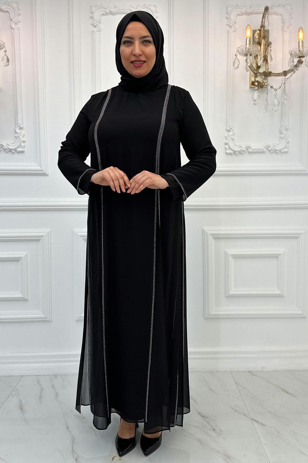 فستان Amine Hüma لون أسود