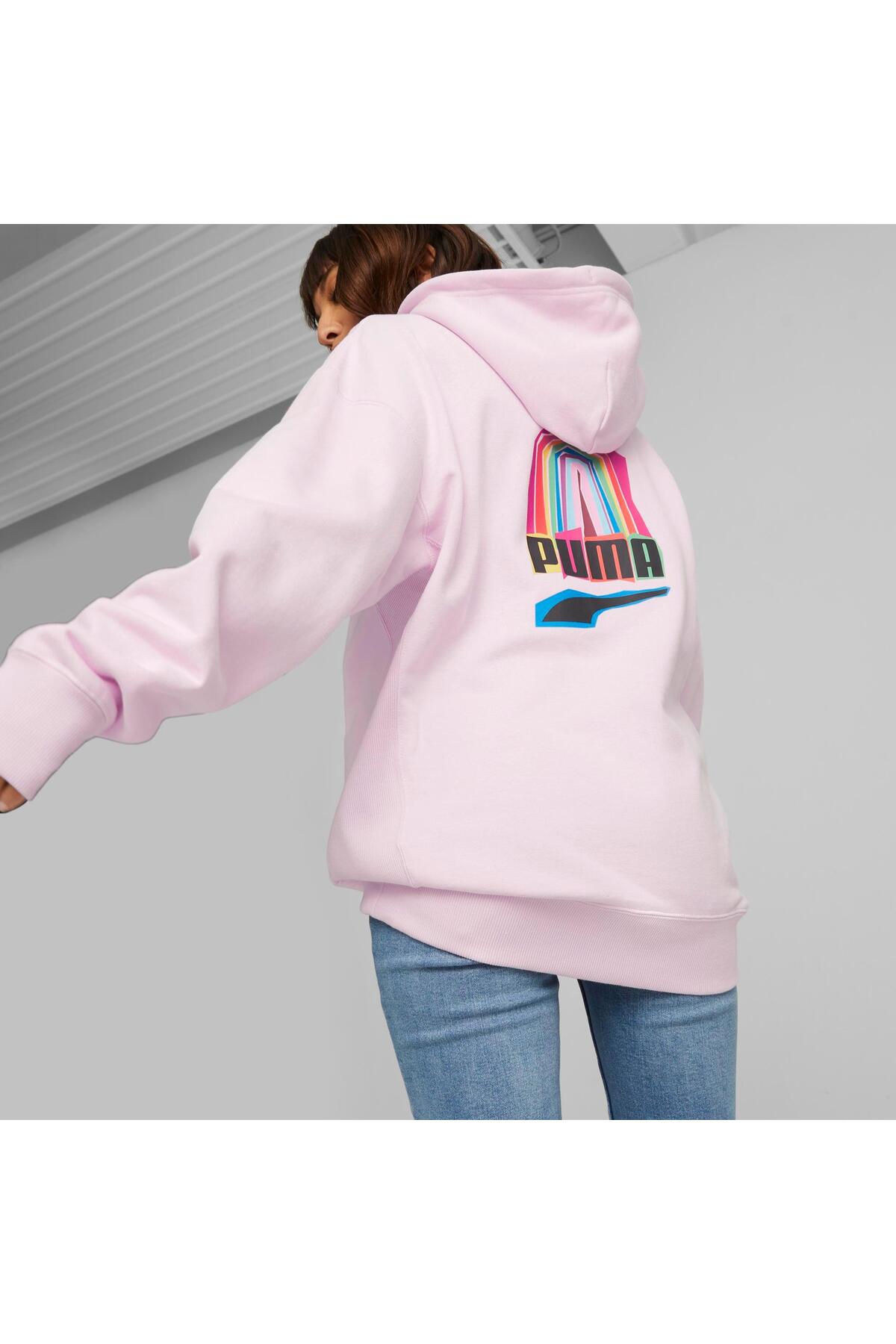 هودي Puma لون أبيض