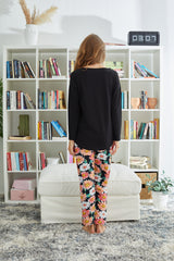 طقم بيجاما Siyah İnci لون أبيض